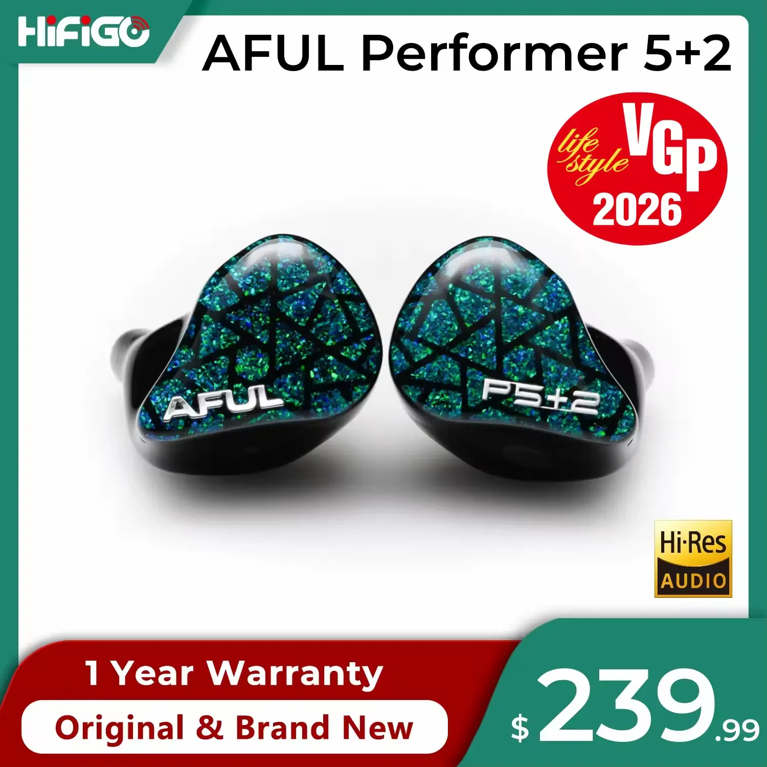 AFUL Performer 7 Hybrid Wired IEMs