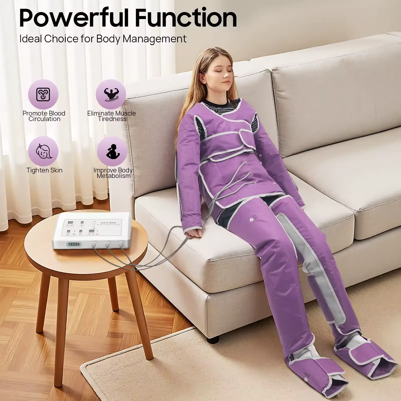 400W Air Pressure Body Slimming Suit