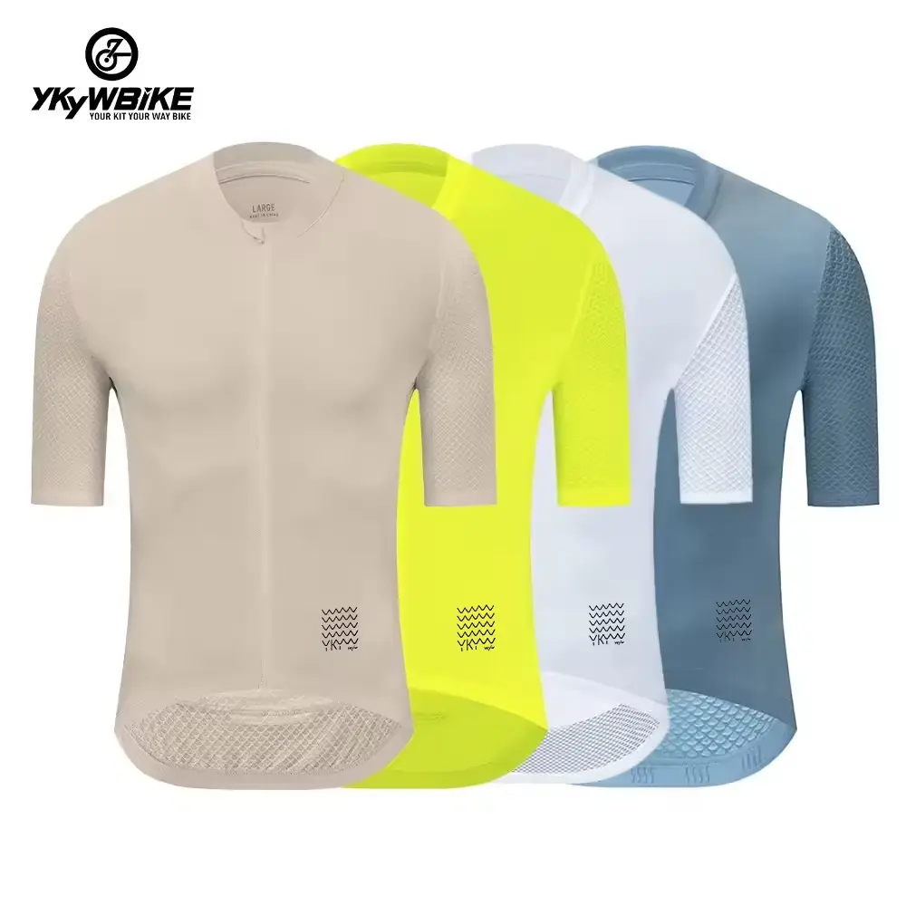 YKYWBIKE Men Cycling Jersey MTB Summer Maillot Bike Shirt Do