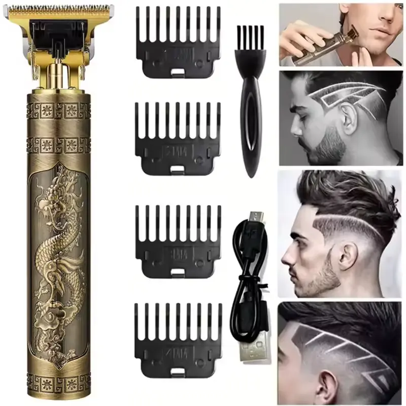 Electric Hair Clipper Professional USB Cordless Clipper Prof