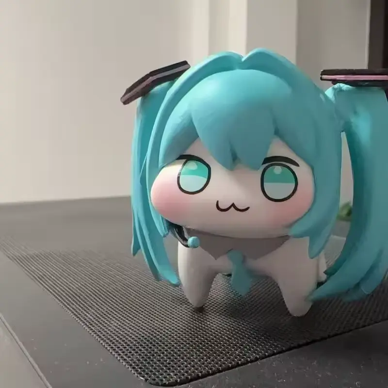 Doro Hatsune Miku Action Figures  Q Version PVC Anime Model