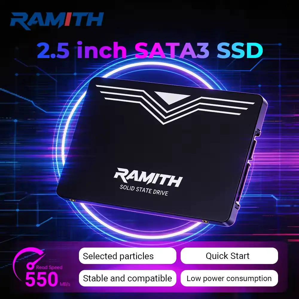 وحدة راميث (RAMITH) ساتا 3 داخلية SSD مقاس 2.5 بوصة