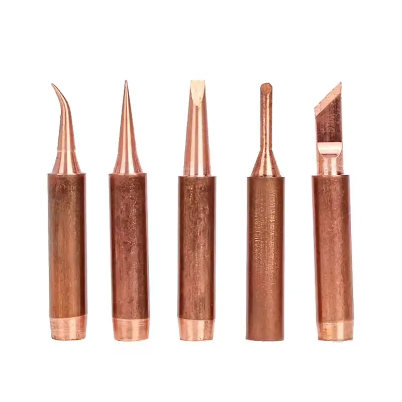 5-Piece 900M-T Copper Soldering Tip Set
