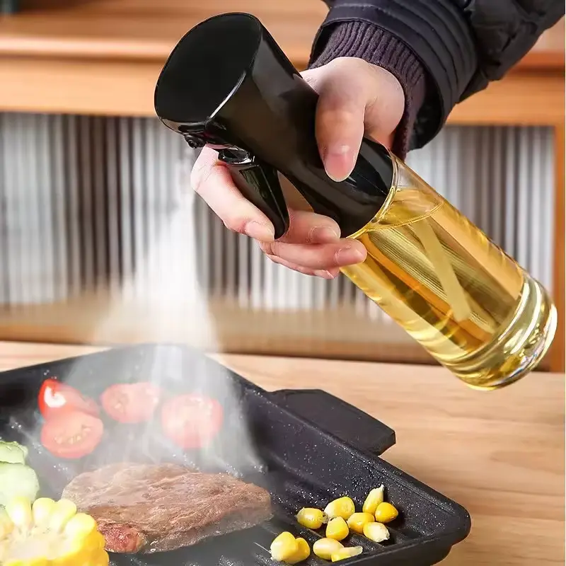 200/300/500ml Oil Spray Bottle BBQ Cooking Olive Oil Sprayer