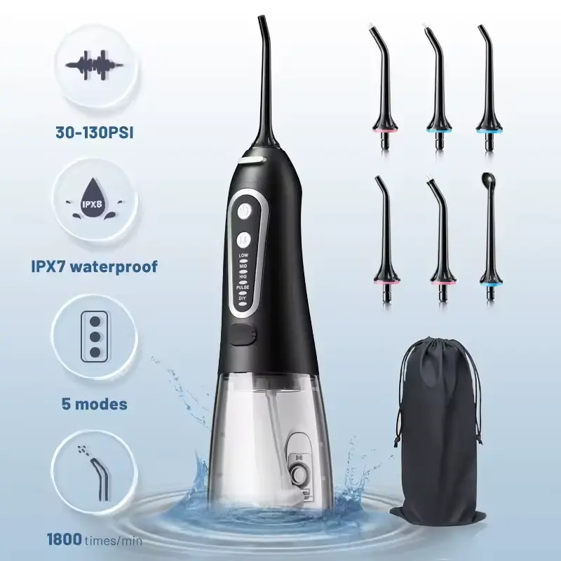 Water Flosser Portabel Isi Ulang USB