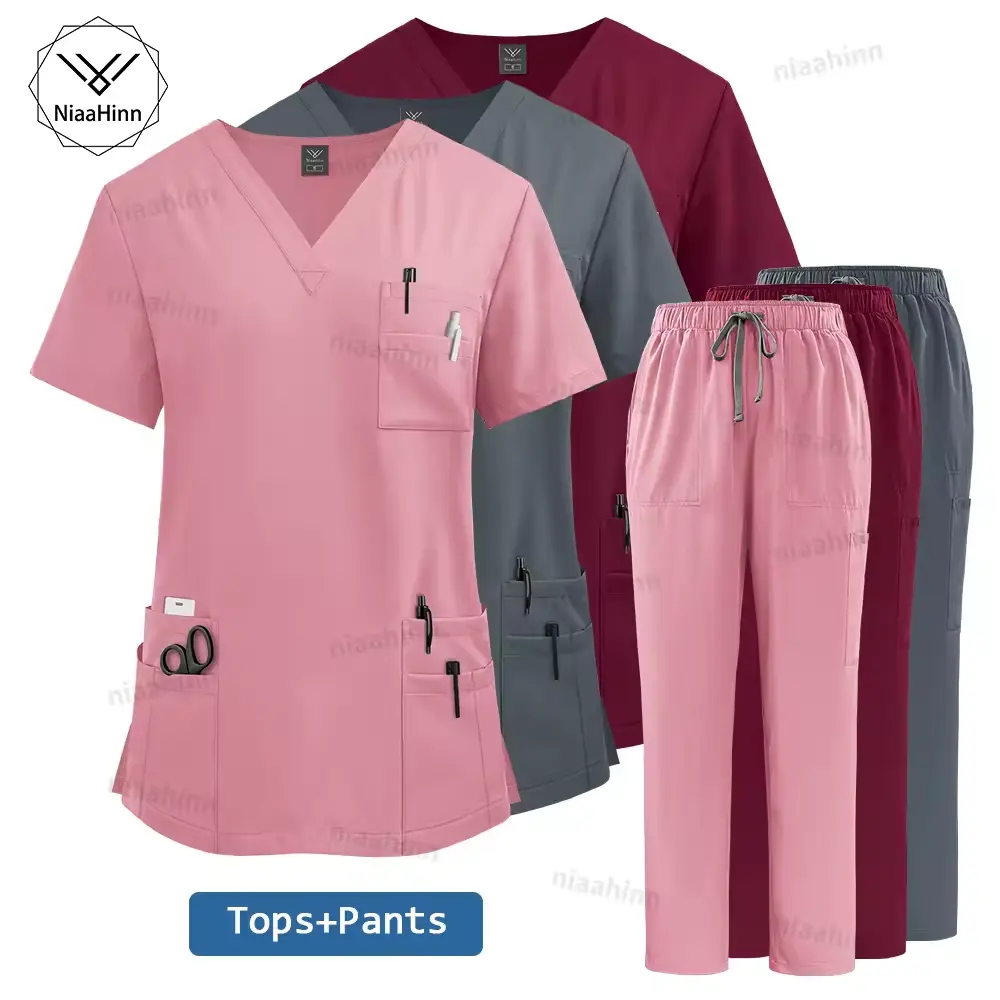 High Quality Medical Clothing for Women Uniform Nurse Lab Co