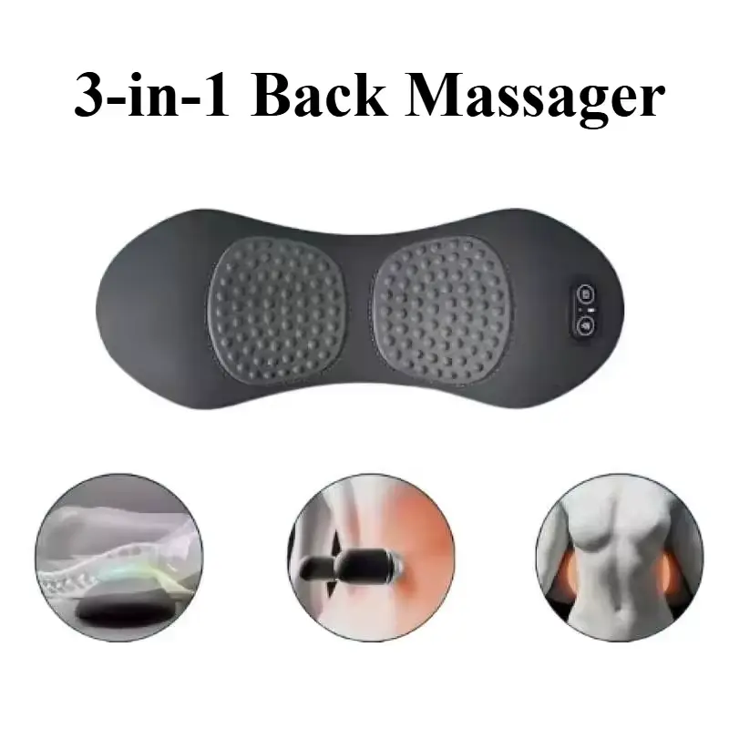 Multi-functional 3-in-1 Deep Tissue Massager