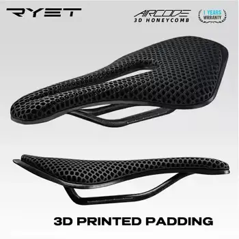 RYET 3D Printed Carbon Fiber Bicycle Saddle