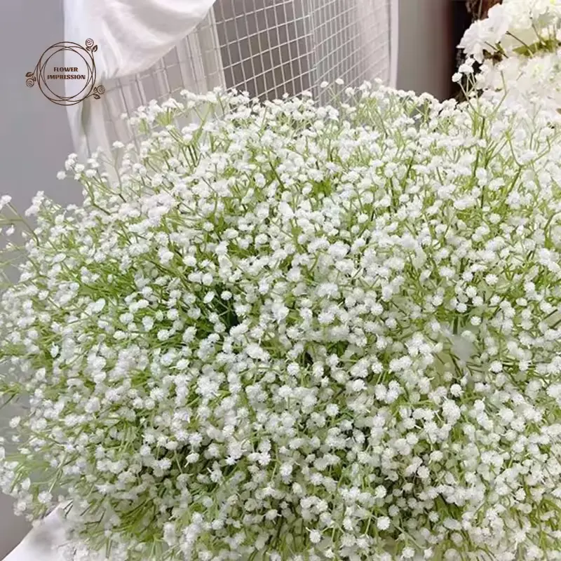 30pcs Artificial Baby's Breath Flowers Real Touch Gypsophila