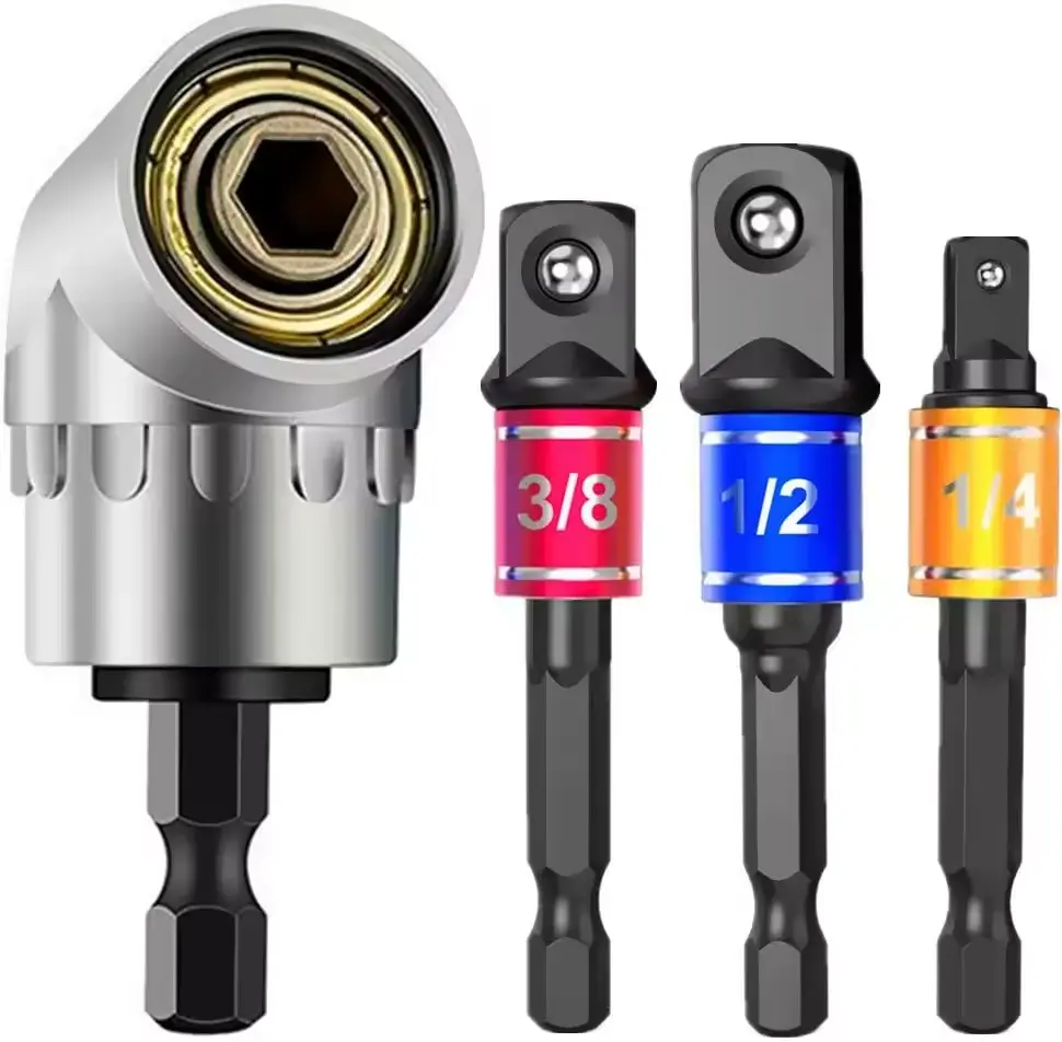 Impact Grade Right Angle Socket Adapter