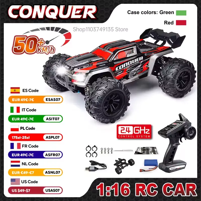 WLtoys High Speed 4WD RC Monster Truck
