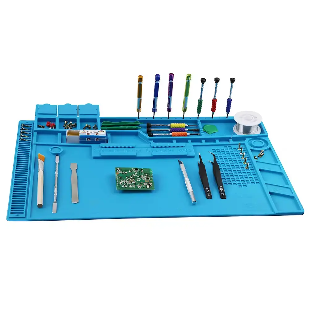 Heat Resistant Silicone Soldering Work Mat
