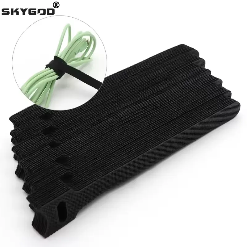 Releasable Nylon Hook and Loop Cable Straps
