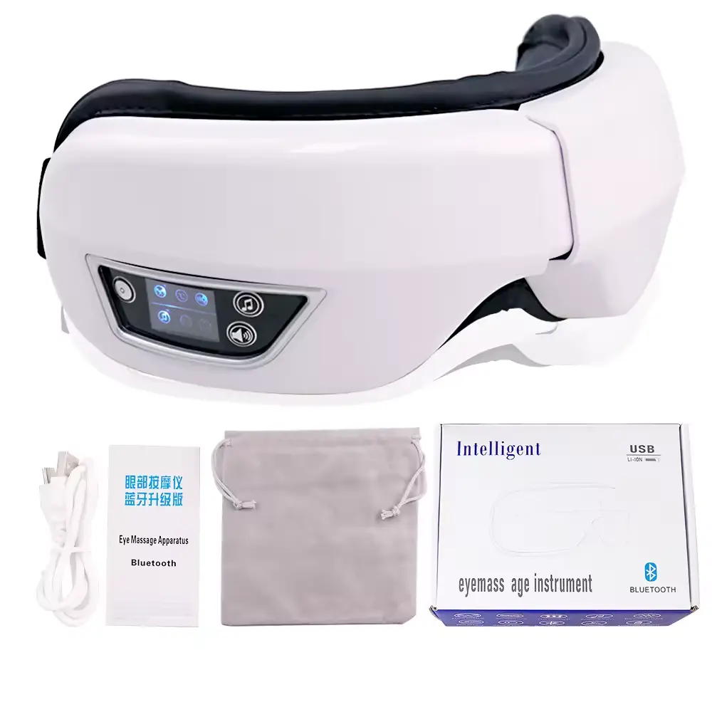 6D Smart Airbag Eye Massager with Bluetooth