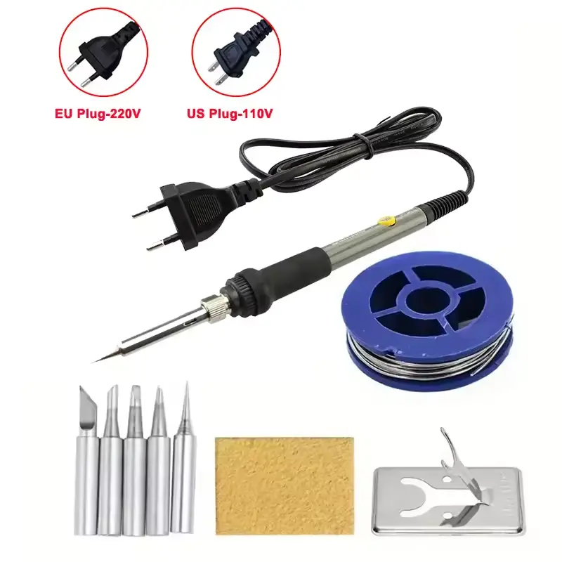 60W Adjustable Temperature Electric Soldering Iron