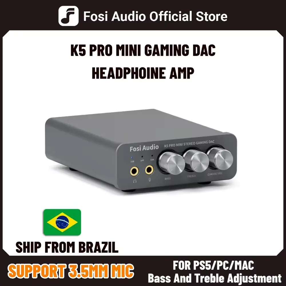 Fosi Audio K5 PRO Gaming USB DAC