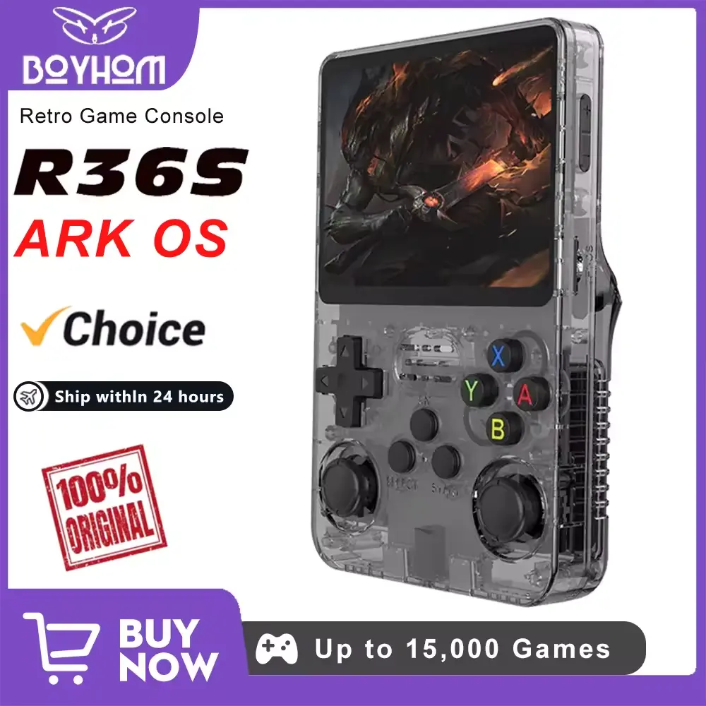 BOYHOM R36S Retro Console 256GB Storage