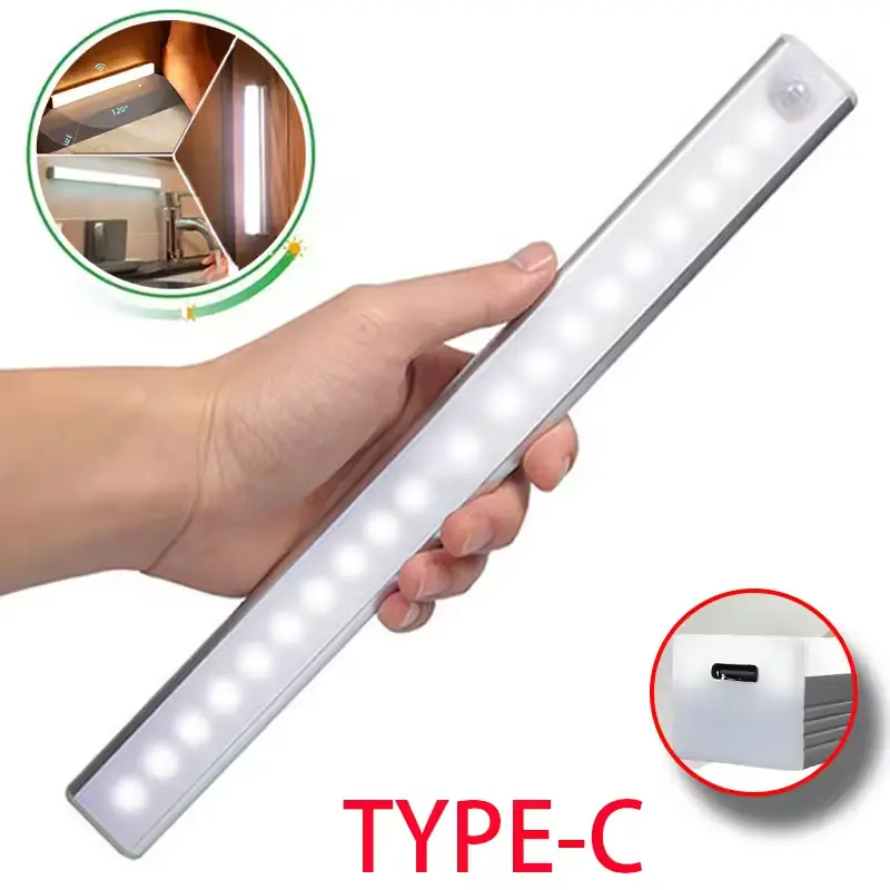 USB-C Rechargeable Wireless Motion Sensor Light