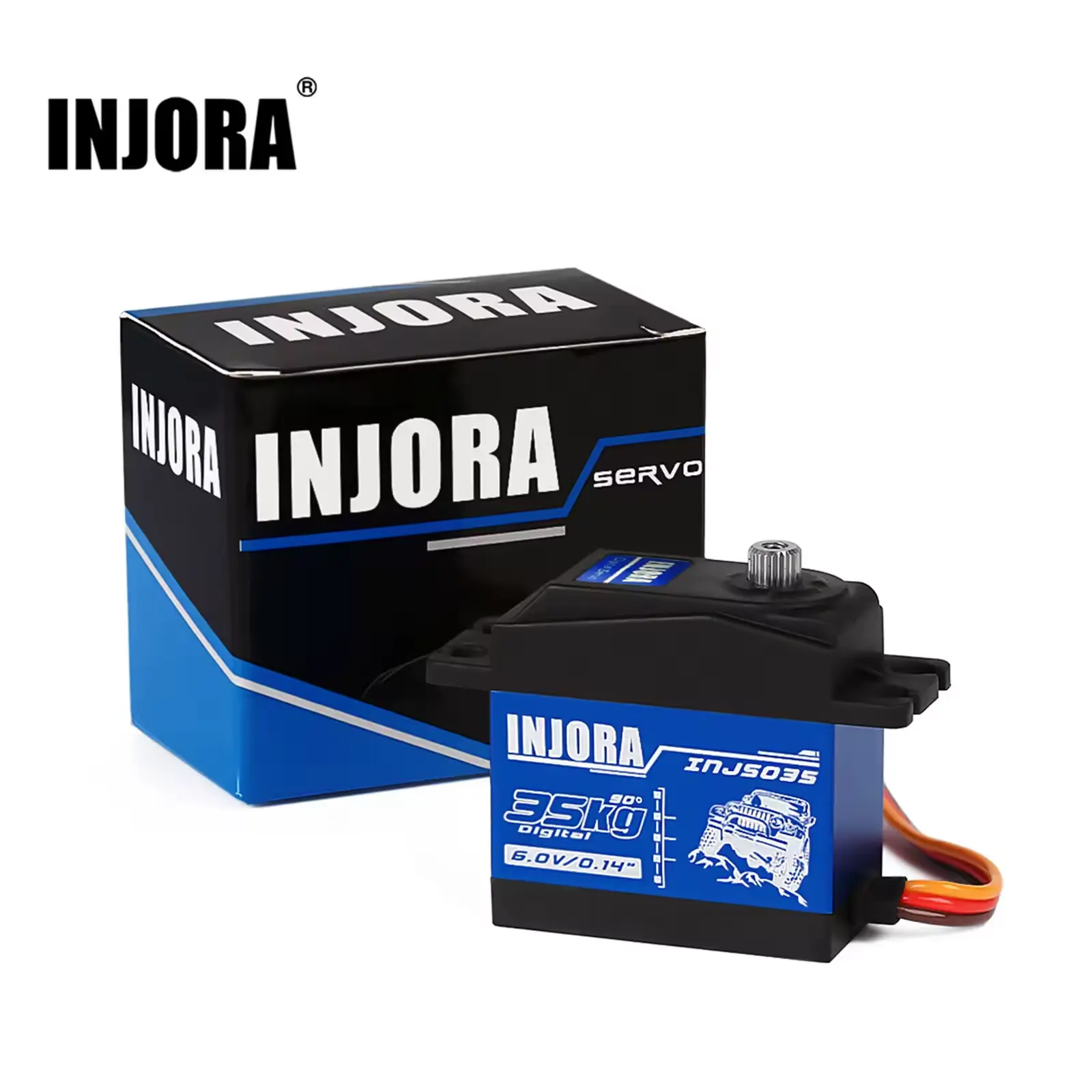Injora High Torque Waterproof Digital Servo