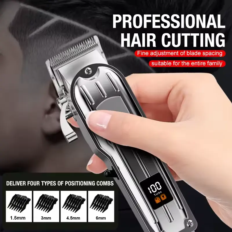 All metal blade male clipper