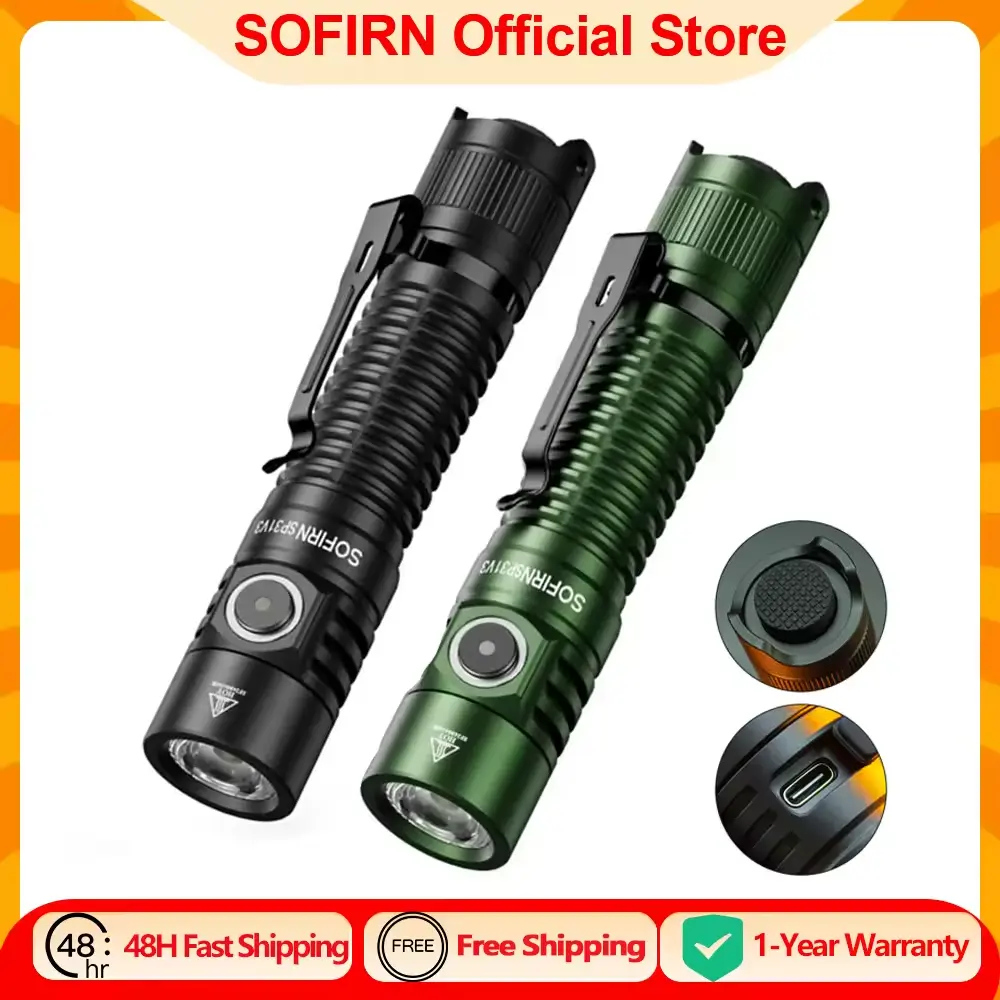 Sofirn SP31 V3.0 2000lm Tactical Flashlight