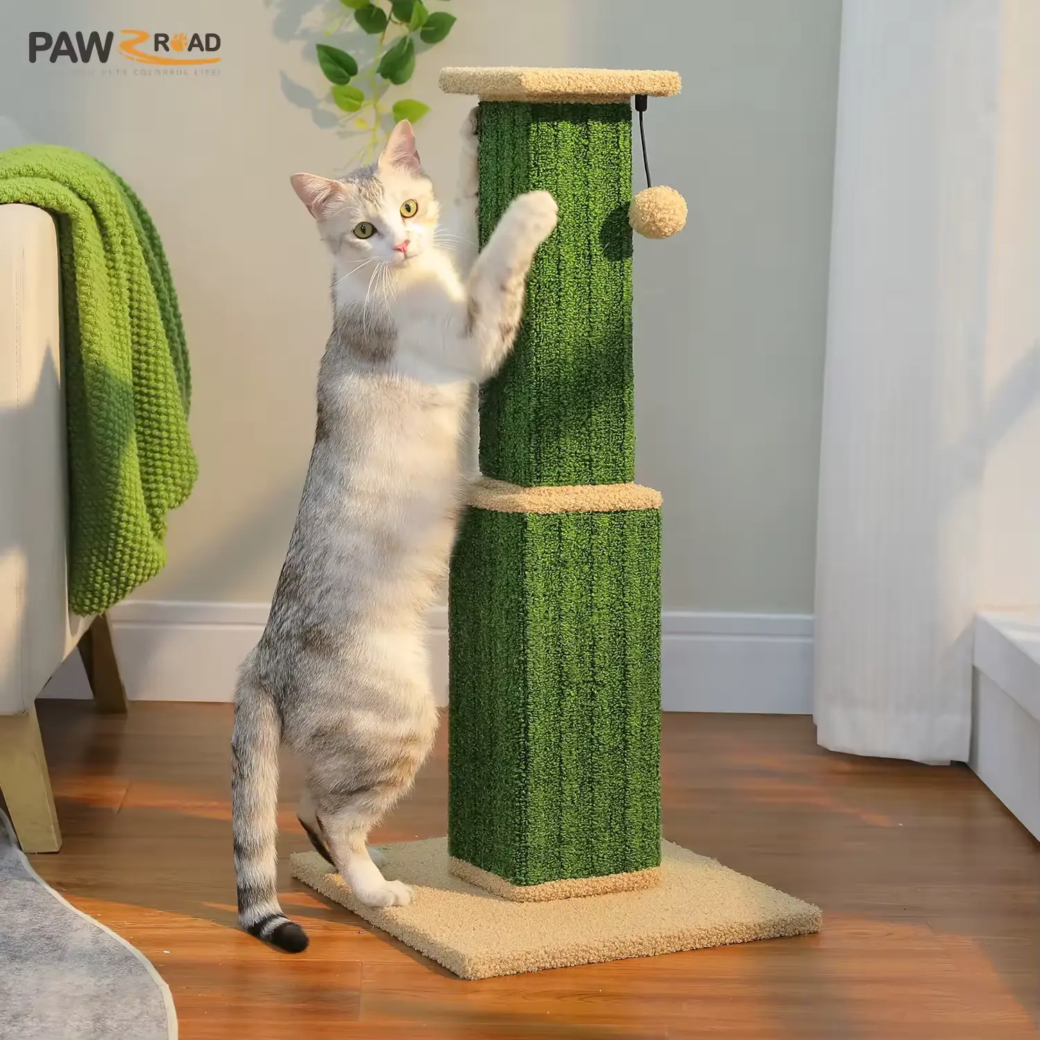 Large Cat Scratching Post for Indoor Cats Adults Ultimate Sc