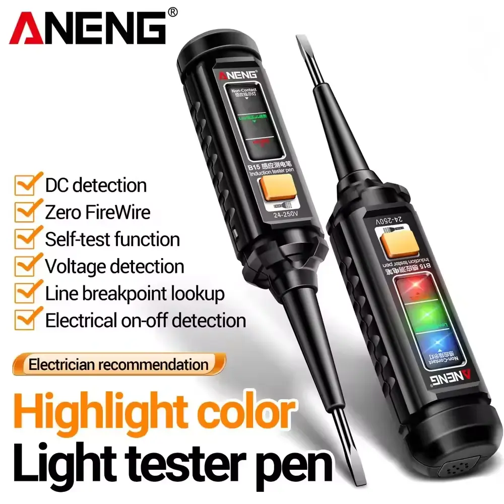 High-Brightness AC Voltage Detector Tester Pen