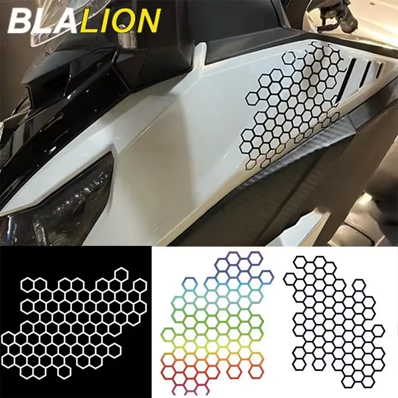 Honeycomb Creative Helmet Decoration Decals