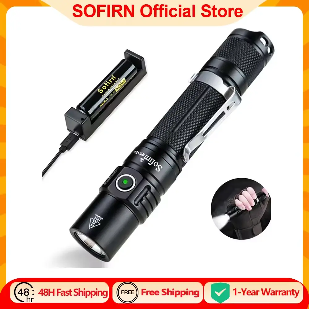 Sofirn SP31 V2.0 1200lm Tactical Flashlight