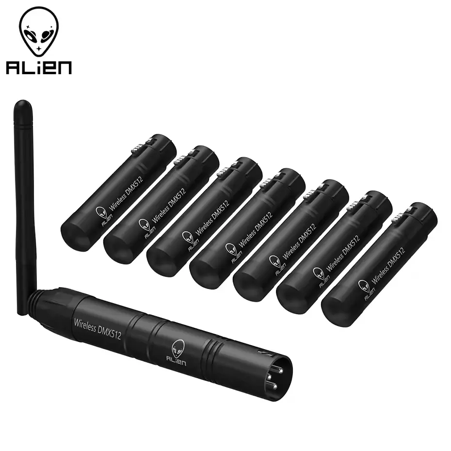 ALIEN 2.4G ISM Wireless DMX 512 Dfi Controller XLR Receiver