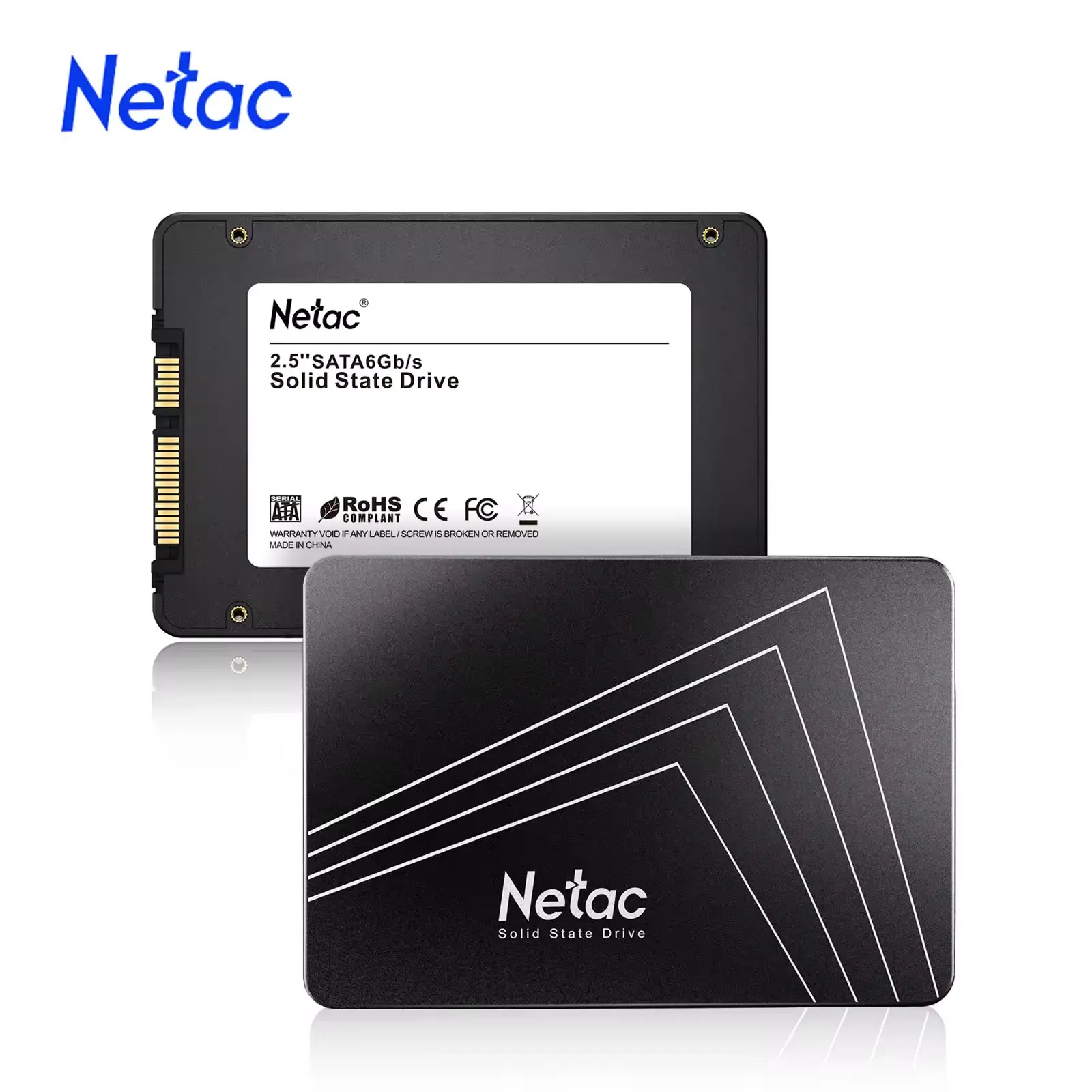 Внутренний SSD Netac 4ТБ 2.5 дюйма SATA III