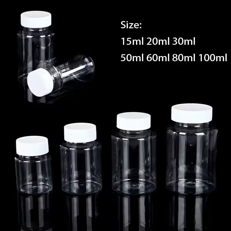5-30pcs Refillable Bottles 15ml 20ml 30ml 50ml 60ml 80ml 100
