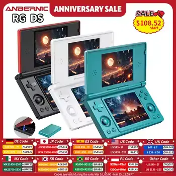 Anbernic RG DS Dual Screen Android Handheld