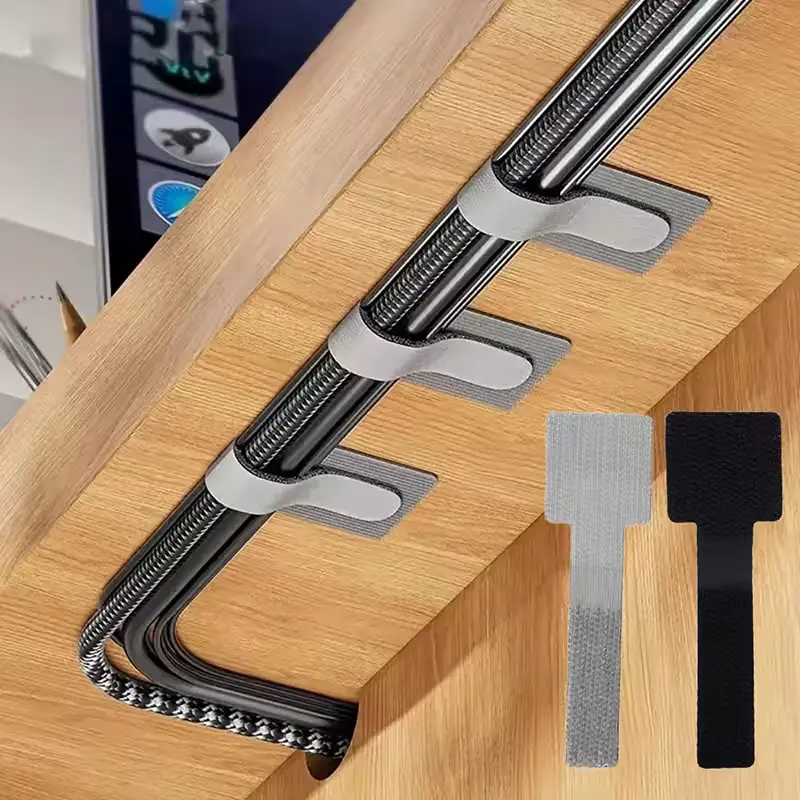 Reusable Self-Adhesive Cable Organizer Straps