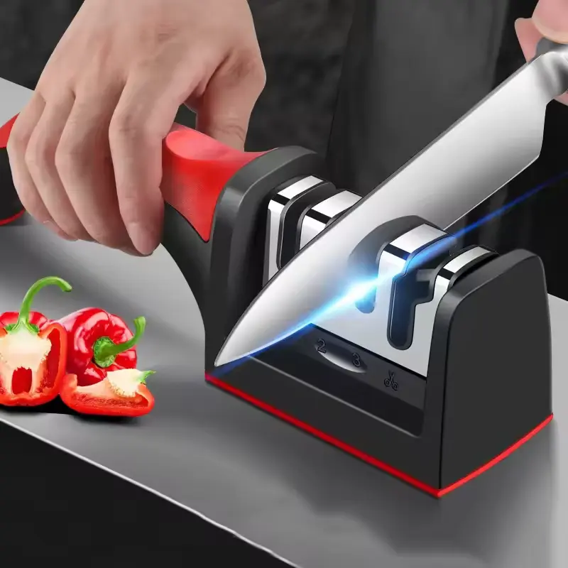 3-Segment Knife Sharpener Knife Sharpeners for Kitchen Knive