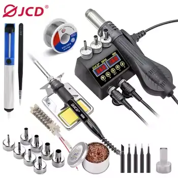 2-in-1 750W Digital Soldering Rework Station
