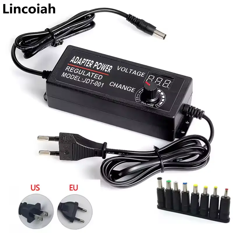 Universal Adjustable AC/DC Power Adapter